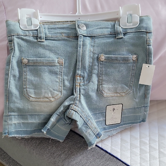 7 For All Mankind Lavender Kids Blouse - Picture 3 of 6